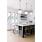 Z-Lite Calhoun Pendant, 1-Light, 13 In.W x 14.75 In.H, Matte black/white opal 7505P13-MB - alternate 7